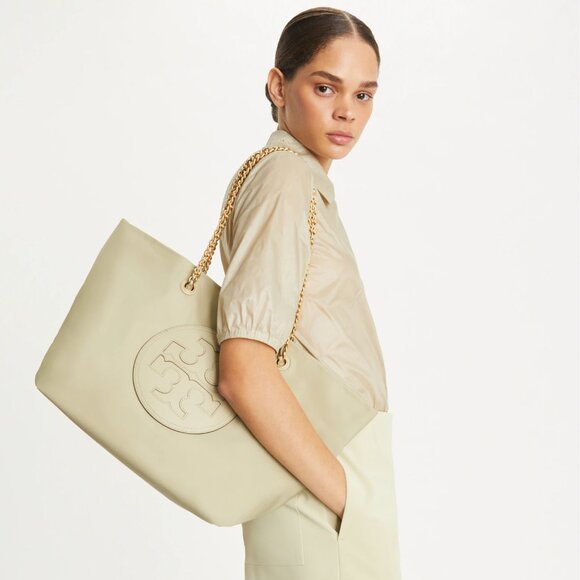 New Tory Burch Ella Chain Tote - Picture 2 of 7